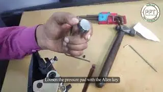How to Replace Feed Wheel & Adjust Pressure Pad | Manual Tensioner, Model.: PFT-114, Make : PPT