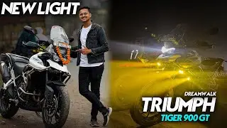 Triumph Tiger 900 GT Light Installation & Night Test | Best Night Riding Lights for Adventure Bikes