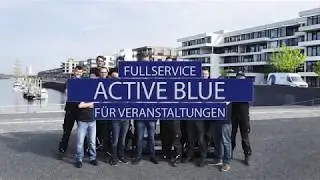 active blue creating light & sound Teaser
