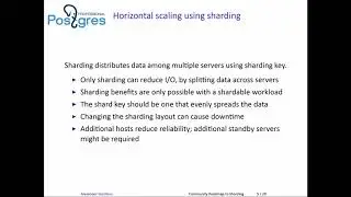 Community roadmap to sharding - Alexander Korotkov: PGCon 2020