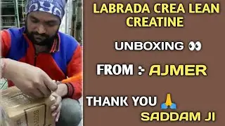 Labrada cera lean creatine unboxing from ajmer | strength gaining | lifting power badhao |