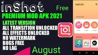 Inshot Latest Mod apk | Download Inshot Mod apk | all premium features unlocked | v1.723.1371 | 2021