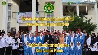 Upacara Peringatan Hari Amal Bakti ke-80 Kemenag Sungai Penuh