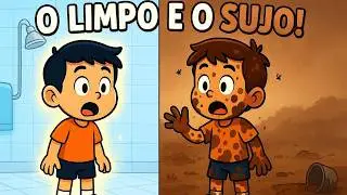 O MENINO MAIS LIMPO E O MAIS SUJO DO MUNDO!