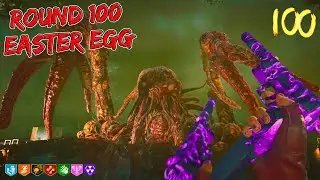 ROUND 100 EASTER EGG BOSS FIGHT on Terminus - Black Ops 6 Zombies