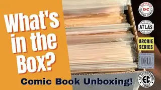 Unboxing Comics | A Cool Stash of Uranium Age Comics &mdash; Marvel/Atlas, DC, EC, Dell, and More!
