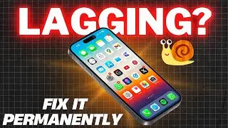 How To Fix iPhone Lagging ( iOS 18 Update )