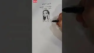 comic for women #shorts #art #easy #sketch #artfun