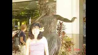 Maria Ng in Makaha Beach