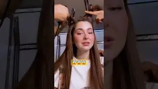 Hania Amir&rsquo;s hair stylist burnt her hair 🤯😳 #haniaamir #pakistanidrama #hairstyle #pakistan