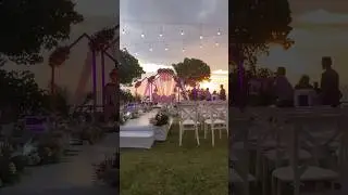 Before After effects in event time #wedding #events #outdoorevents #outdoorevent #destinationwedding