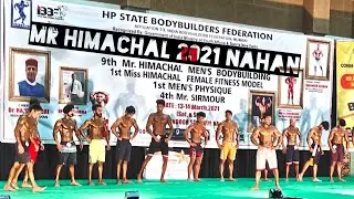 9th Mr Himachal Mens Physique & Bodybuilding 2021