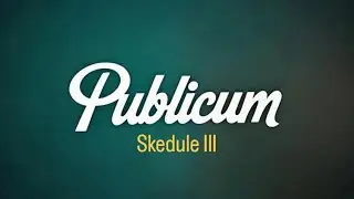 SKEDULE III DJPublicum 
