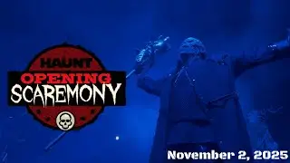 Opening Scaremony at Canada’s Wonderland (Nov 2, 2025)