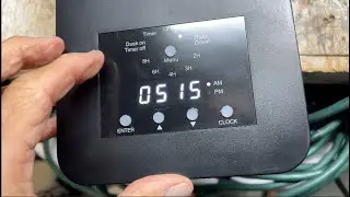 Как установить трансформатор Dewenils для ландшафтного освещения на 12 вольт