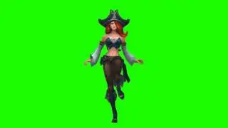 miss fortune walk front league of legends chroma