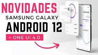 NOVIDADES do ANDROID 12 e ONE UI 4 da SAMSUNG - Design, câmera, segurança e outros! (S21 Ultra)