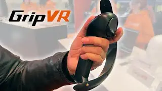 GripVR Controllers - Finally New Lighthouse Controllers With REAL Grip Button!
