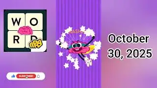 WordBrain Halloween Event October 30, 2025 Answer - All Parts | Full Gameplay & Solutions