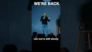 We're Back* *Almost #covid #lockdown #famine #liveentertainment #irishcomedian