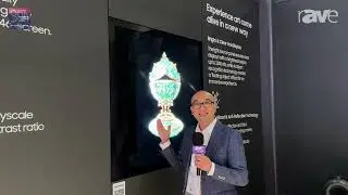 ISE 2025: Samsung Showcases HoloDisplay Floating Screen