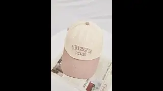 1 pc Five colors fashion contrast color lettering baseball cap 56-58cm Wholesale KA000211