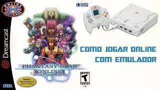 Como jogar Phantasy Star Online do dreamcast em 2024