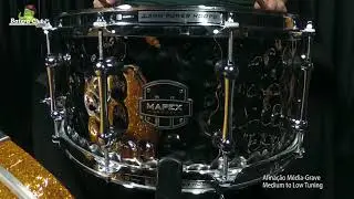 Caixa Mapex Armory Daisy Cutter Hammered Steel 14x6,5