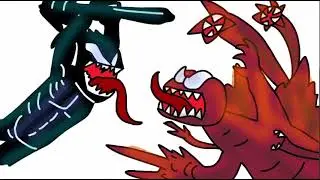 Consept art for Blunt brothers productions about the Alien vs predators spacial