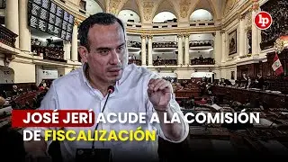 Comisión recibe a José Jerí por reuniones con empresario chino