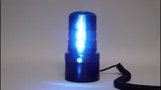 LED Mini Beacon Rundumleuchte Blaulicht Gyrophare Lampeggianti Rotativo Girofaro Zwaaillicht