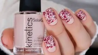 Easy stamping design / feminin look