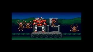 How To Get The Hidden Joke Ending In Probotector/Contra: Hard Corps (Route E)