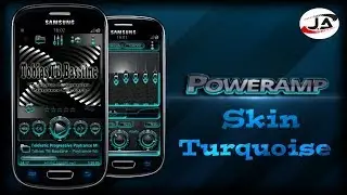 Poweramp Skin Turquoise