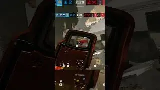 denying a rush plant with one mag #r6 #r6champ #rainbowsixsiege #r6tips #r6clips #r6champion #funny