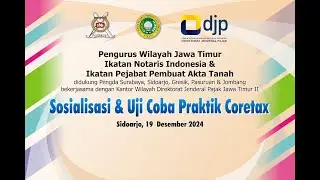 Sosialisasi & Uji Coba Praktik Coretax - 19 Desember 2024