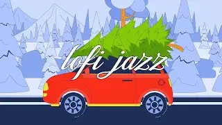 Lofi jazz – Cozy Winter Road Trip | Relax, Study, Sleep | 12 Hour Stream