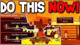 DO THIS NOW BEFORE FALL MARKET UPDATE!! in Grow A Garden! ROBLOX