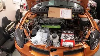 srt4 timing belt install and clean up