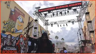 Universal Halloween Horror Night 30 Years 30 Fears Scare Zone | Universal Orlando Resort HHN 4K