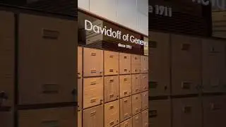 Quick trip to Davidoff of Geneva in New York City! Beautiful humidor and lounge! #cigars #cigarlife