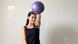 20 minutos de pilates em casa pra seu dia ficar melhor!!! 