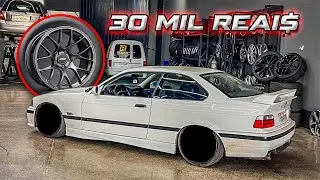 AS NOVAS RODAS DA MINHA BMW E36