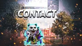 CONTACT ⚡❤️ || 4 Finger Claw + Gyroscope || PUBG MOBILE || Montage