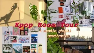 KPOP ROOM TOUR 2021 || Studio Ghibli Anime & Pinterest Inspired