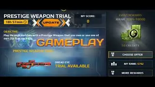MC5: PRESTIGE WEAPON TRIAL for favourite weapon blueprints# 💯% work. By Mr AndroGamer Tech.