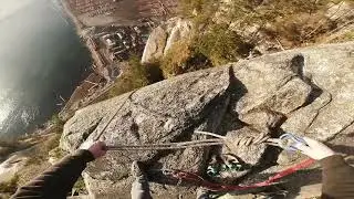 Sunset Ushba laps on Upper Malamute.  Short climbing flick from Squamish