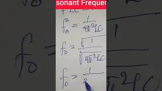 Resonant Frequency #resonance #frequency #physics #shorts #accircuit