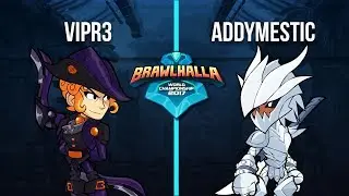 VipR3 Vs. Addymestic - 1v1 Top 32 - 2nd Annual Brawlhalla World Championship