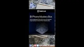 Unboxing the 2022 OnePlus Phone Mystery Box.  #Unboxing #Shorts #OnePlus